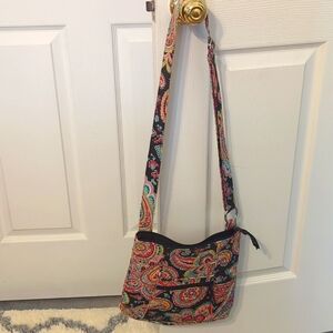 Vera Bradley cross body medium paisley purse
